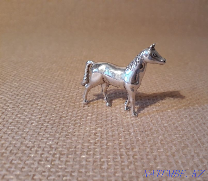Sculpture-souvenir "Horse". Silver. Almaty - photo 1