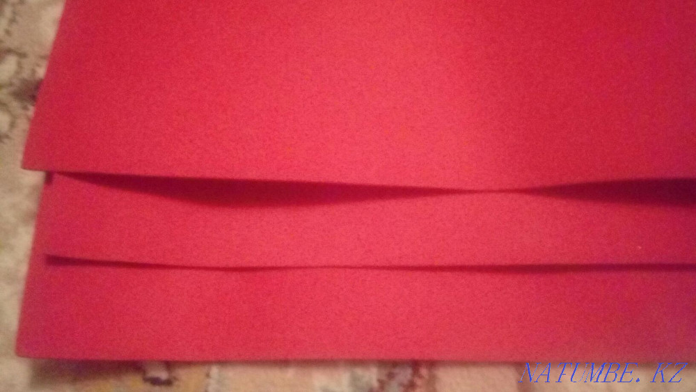 Фоамиран для рукоделия Алматы - изображение 1