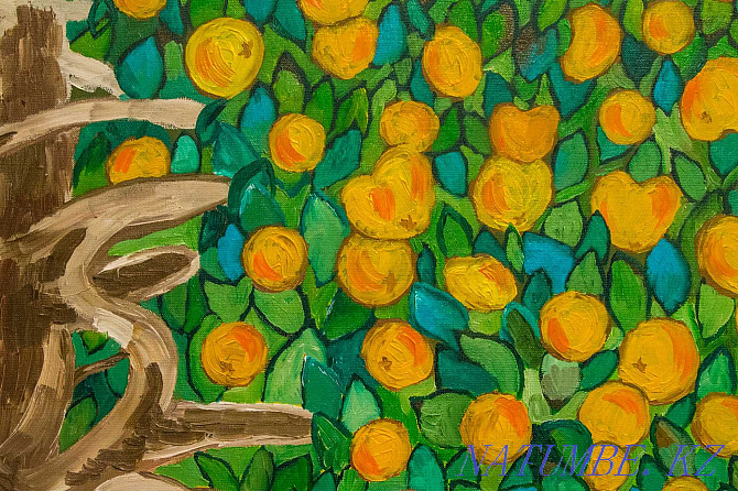 Картина репродукция Густава Климта 1903 г. холст масло абстрактная Алматы - изображение 7