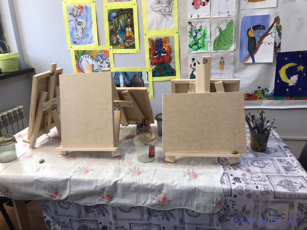 Мольберт для рисования, холсты Алматы - изображение 4