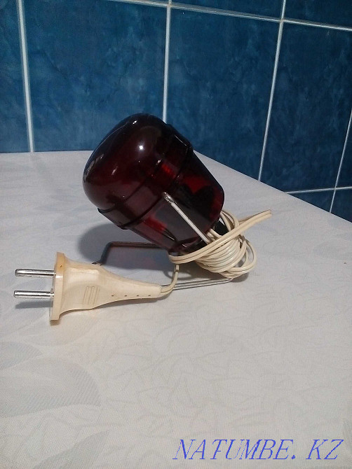 винтажный красный фонарик Алматы - изображение 1