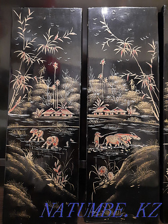 Vietnamese lacquer wooden paintings Almaty - photo 1