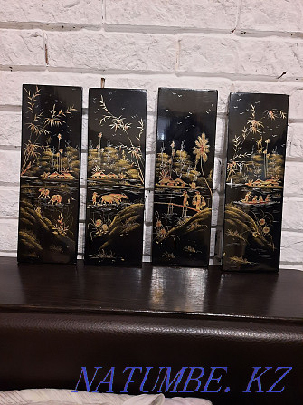 Vietnamese lacquer wooden paintings Almaty - photo 6