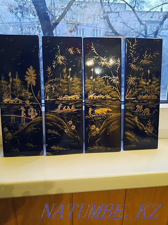 Vietnamese lacquer wooden paintings Almaty - photo 5