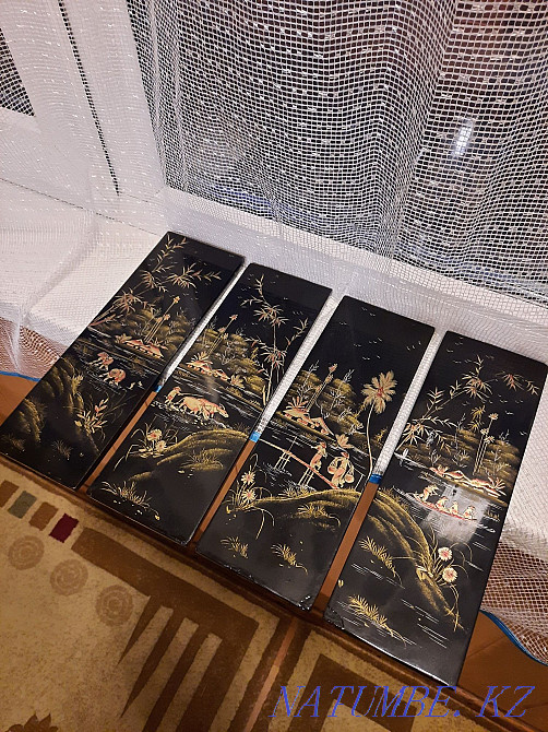Картины лаковые деревянные вьетнамские Алматы - изображение 4
