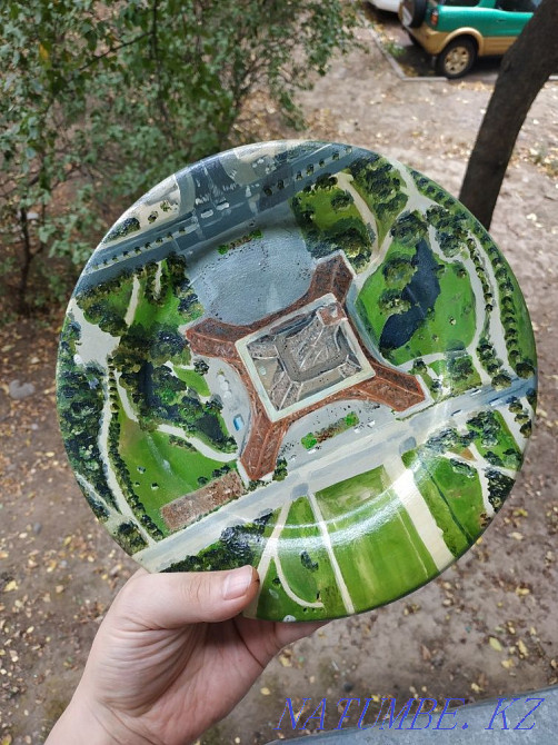 Vase with handmade plates, a good gift for the new year Almaty - photo 5