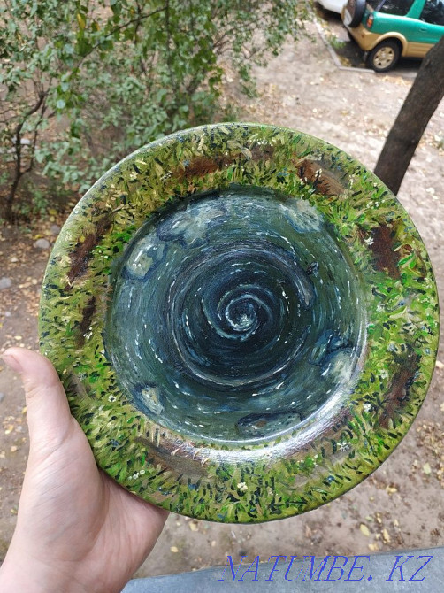 Vase with handmade plates, a good gift for the new year Almaty - photo 6