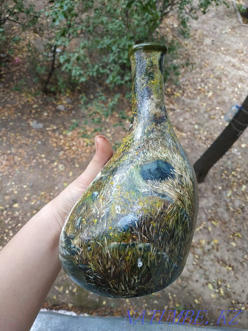 Vase with handmade plates, a good gift for the new year Almaty - photo 4
