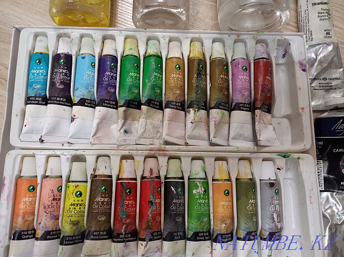 Oil paints and thinners Almaty - photo 1