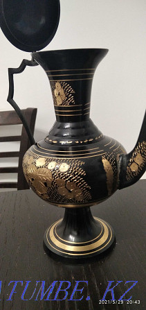 Teapot with spout. India. Handmade. Almaty - photo 3