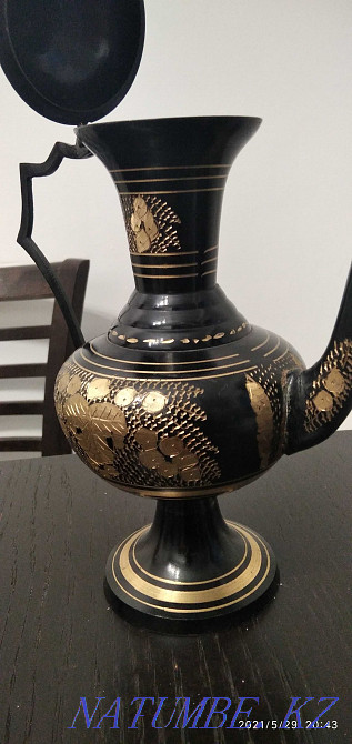 Чайник с носиком. Индия. Ручная работа. Алматы - изображение 3