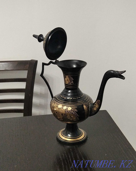 Чайник с носиком. Индия. Ручная работа. Алматы - изображение 2
