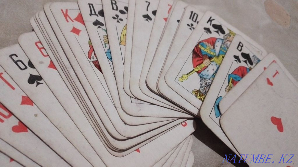 Антиквариат' 1996 игральные карты Алматы - изображение 4