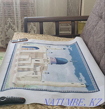Hand-embroidered picture "Imangali mosque in Atyrau" Almaty - photo 2