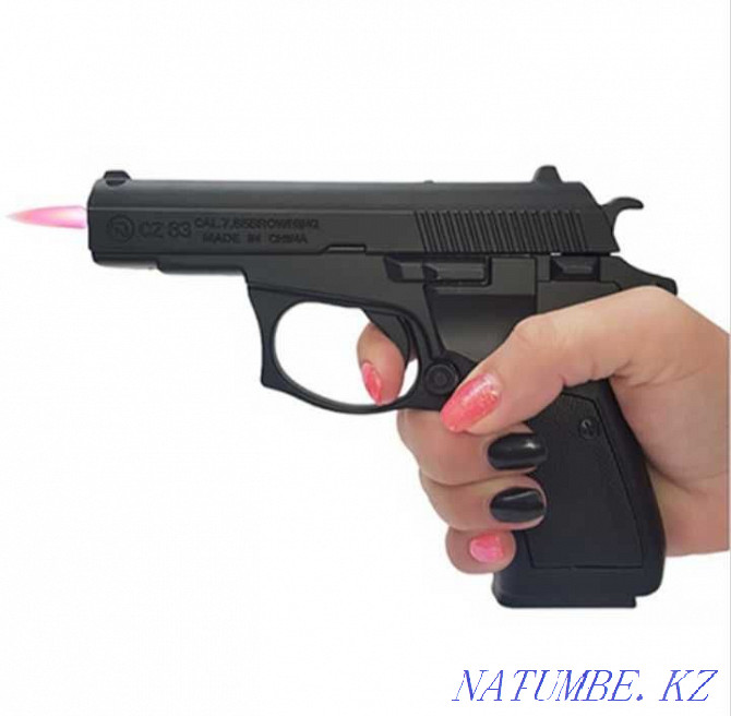 Pistol lighter gas pistol souvenir Almaty - photo 2