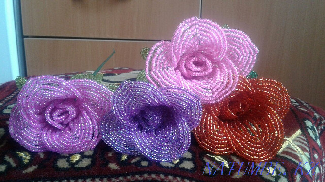 I urgently sell roses from beads. Almaty - photo 1