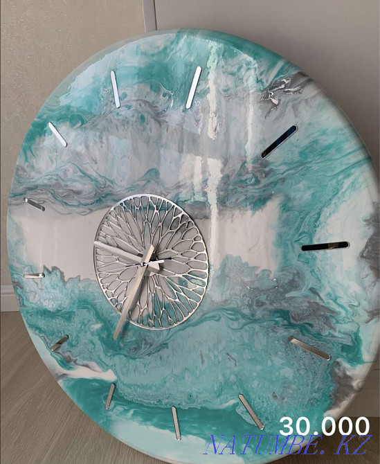Paintings, clocks and other articles made of epoxy resin Almaty - photo 6