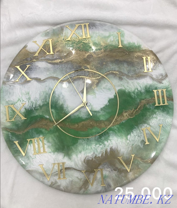 Paintings, clocks and other articles made of epoxy resin Almaty - photo 7