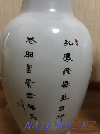Китайские фарфоровые вазы 2 шт Алматы - изображение 3