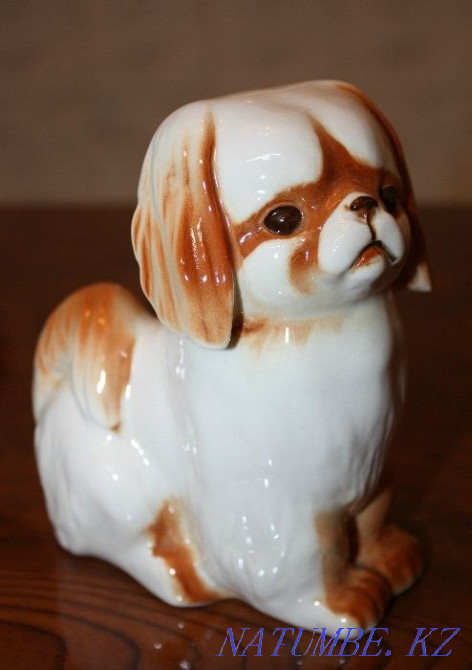 Статуэтка собачки фарфоровая Алматы - изображение 1