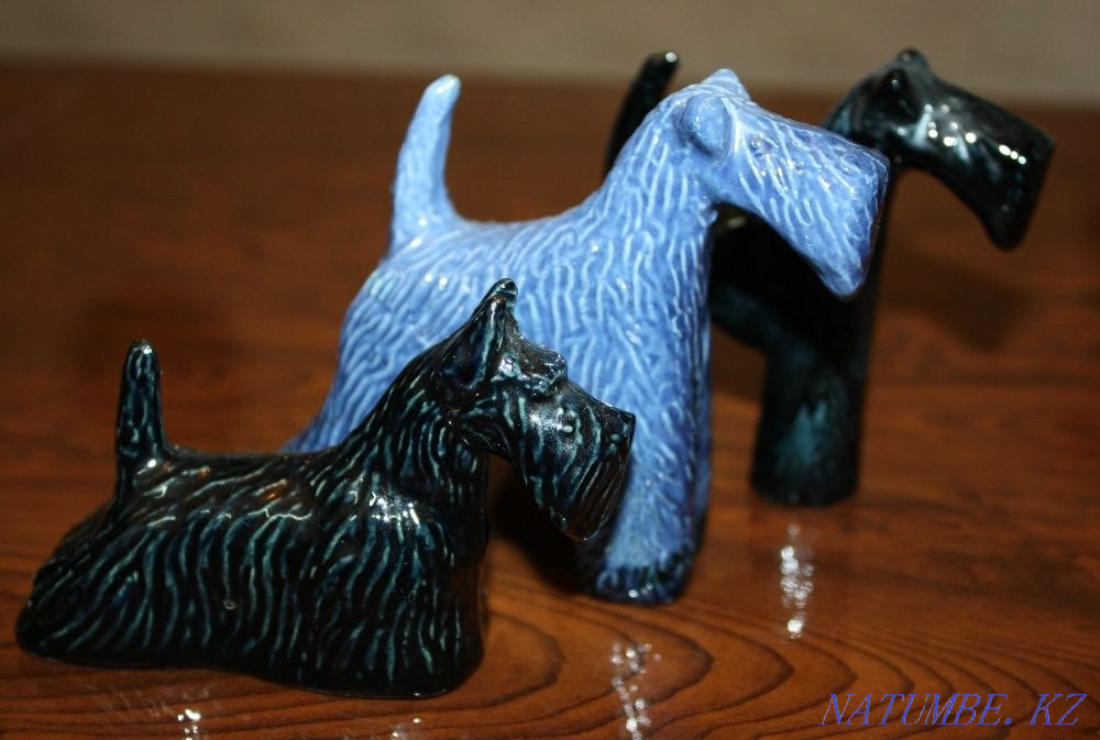 Статуэтки собачек 3 штуки Алматы - изображение 2