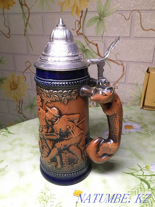 Коллекционная пивная кружка Gerzit. Алматы - изображение 1