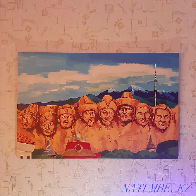 painting "Kazakh Khanate" Almaty - photo 3