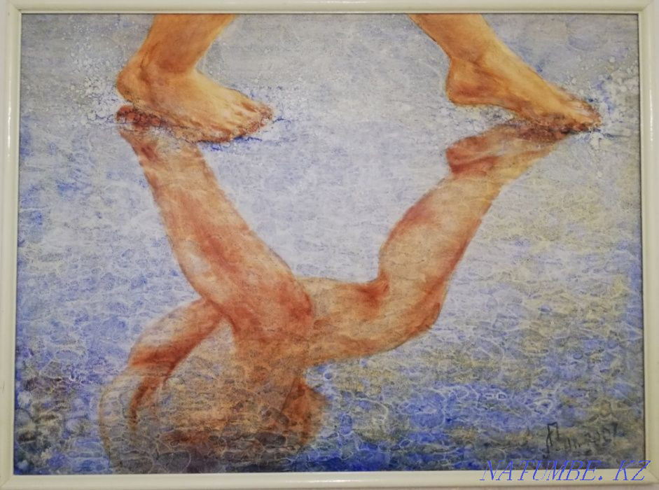 Картина художницы Поздняковой Лилии 2007г Алматы - изображение 1