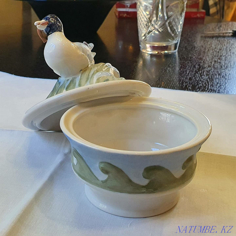 Шкатулка-"Чайка" Дулевский фарфор Алматы - изображение 2