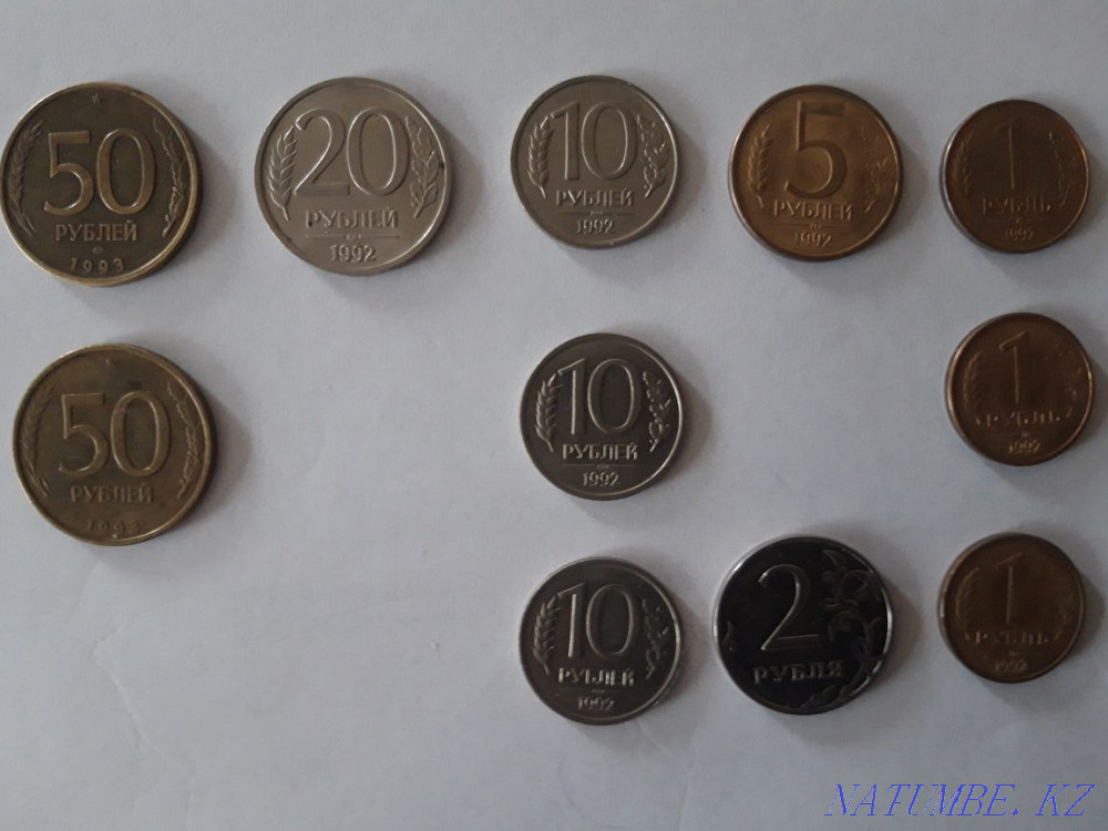 Coins of the USSR (rubles and kopecks) Almaty - photo 8
