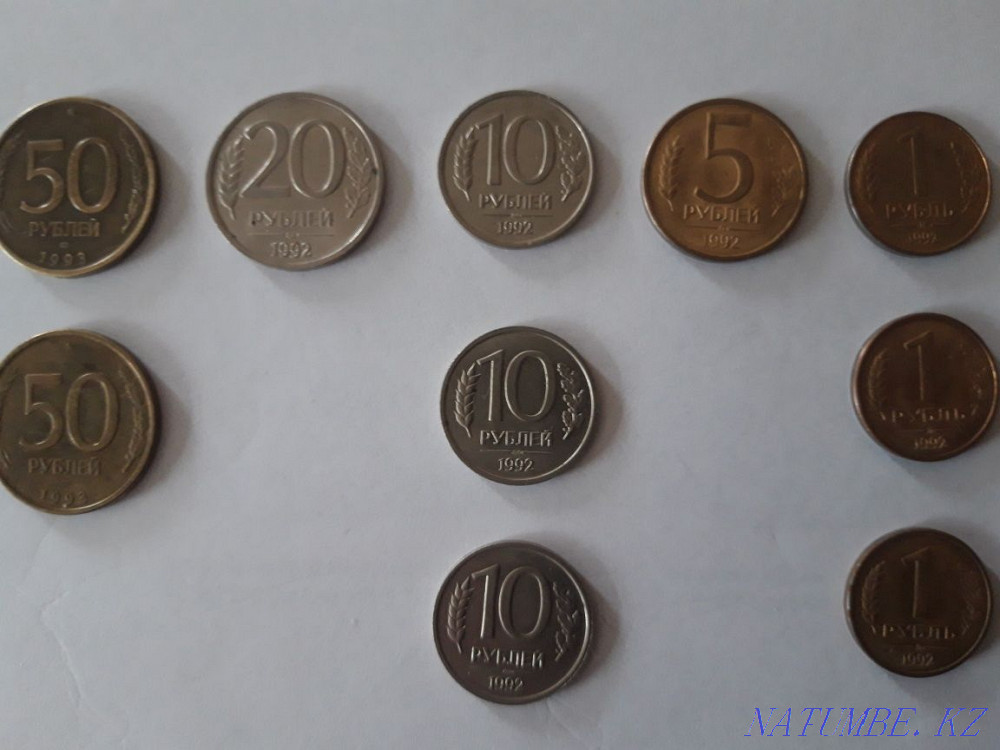 Coins of the USSR (rubles and kopecks) Almaty - photo 5