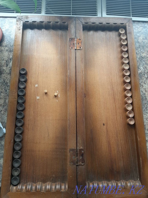 Нарды деревянные. Ручная работа. Алматы - изображение 2