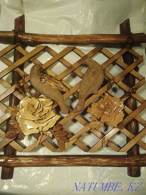 Деревянное панно СССР Алматы - изображение 1