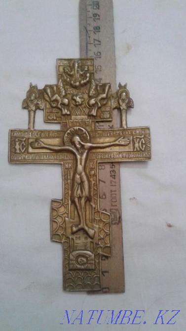 Створки от иконы . Конец 19 века Бронза Алматы - изображение 5