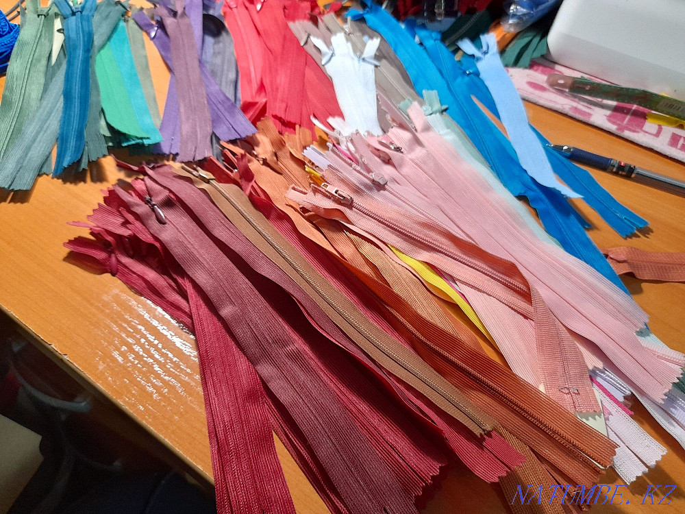 Молнии швейные разные Алматы - изображение 1