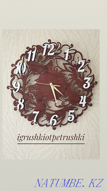 Часы и сувениры из дерева Алматы - изображение 1