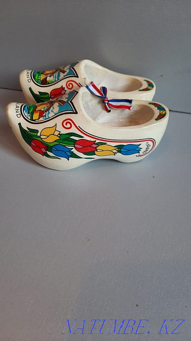 Сувенирные башмачки Голландия. Материал: дерево. Алматы - изображение 4