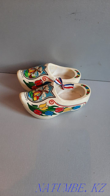 Сувенирные башмачки Голландия. Материал: дерево. Алматы - изображение 3