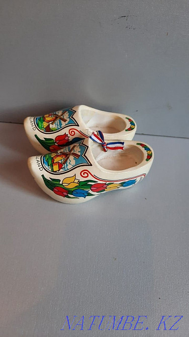 Сувенирные башмачки Голландия. Материал: дерево. Алматы - изображение 5