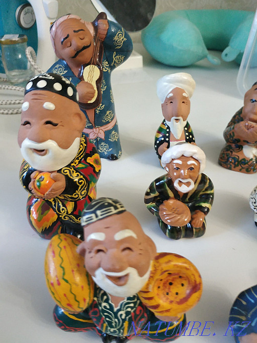 Статуэтки глиняные с глазурью Алматы - изображение 3