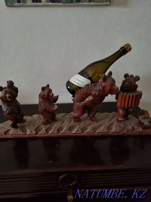 Продам деревянных медведей , ручная работа Алматы - изображение 1
