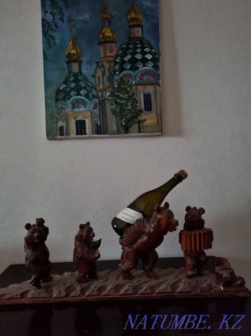 Продам деревянных медведей , ручная работа Алматы - изображение 3