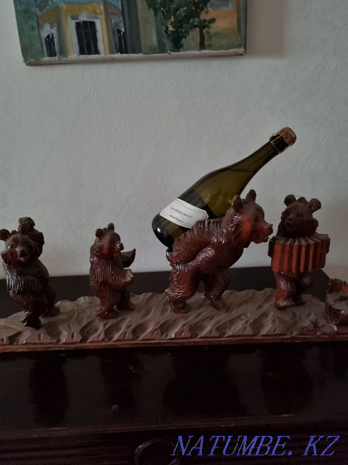 Продам деревянных медведей , ручная работа Алматы - изображение 2