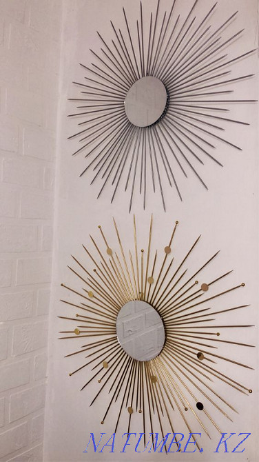 Зеркало Солнце ручной работы Алматы - изображение 4