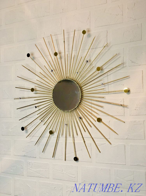 Зеркало Солнце ручной работы Алматы - изображение 7