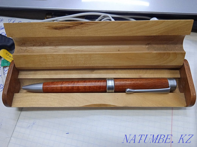 Author's pen made of real wood Almaty - photo 2