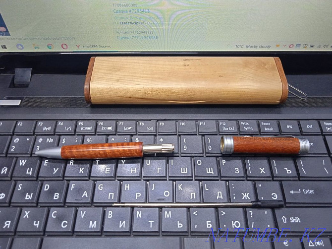 Author's pen made of real wood Almaty - photo 1