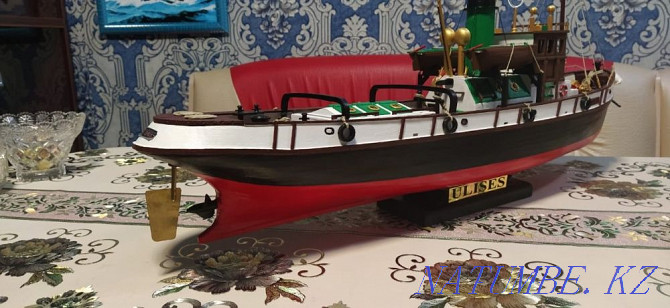 Продается деревянная модель корабля "ULISES" Алматы - изображение 3