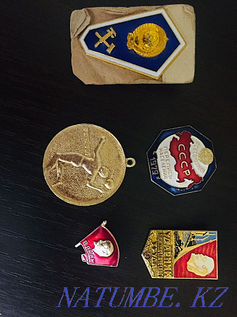 USSR badges Almaty - photo 2