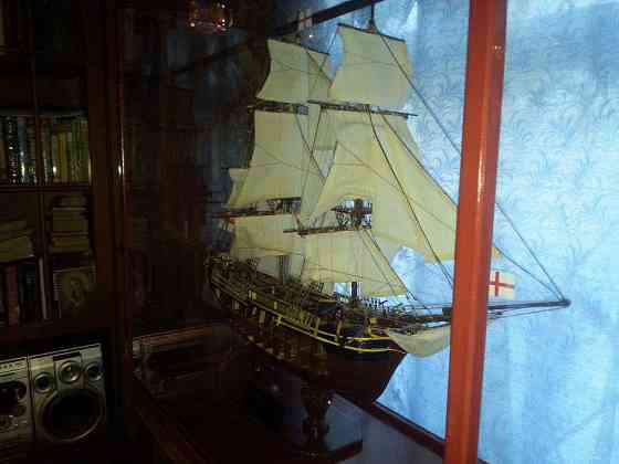 Продается деревянная модель корабля «Баунти» ручной работы. Алматы